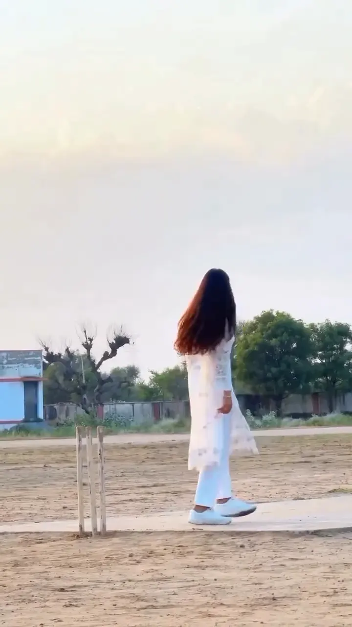 Finish moment from the AI Cricket Shot template